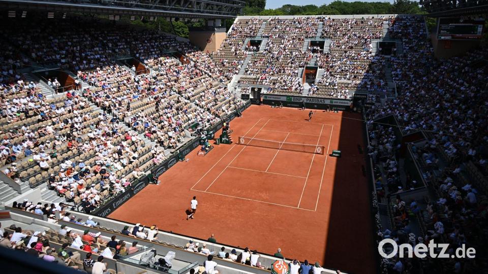 Das Publikum bei den French Open hält natürlich bei den Franzosen. Bild: Emma Da Silva/AP/dpa