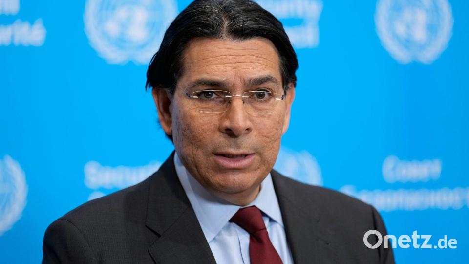 Danny Danon vertritt Israel als Botschafter bei den Vereinten Nationen. (Archivbild) Bild: Seth Wenig/AP/dpa