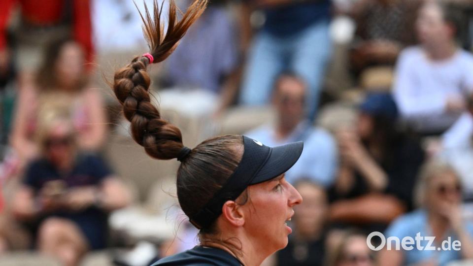 French Open - Tamara Korpatsch gegen Switolina in Aktion Bild: Emma Da Silva/AP/dpa