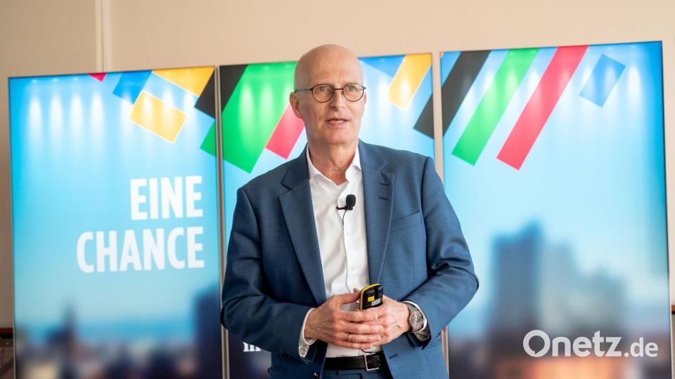 Hamburgs Erster Bürgermeister Peter Tschentscher (SPD) engagierte sich für die Olympia-Idee. (Archivbild) Bild: Daniel Bockwoldt/dpa/Daniel Bockwoldt