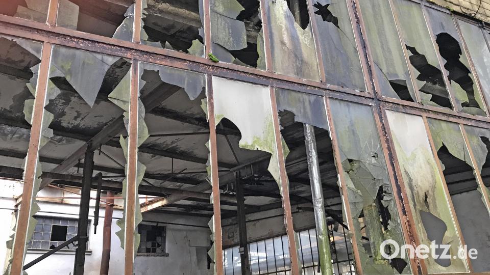 An die einst so glanzvollen Zeiten der Glasindustrie in der nördlichen Oberpfalz erinnern oft nur mehr verfallene Ruinen. Bild: Gabi Schönberger