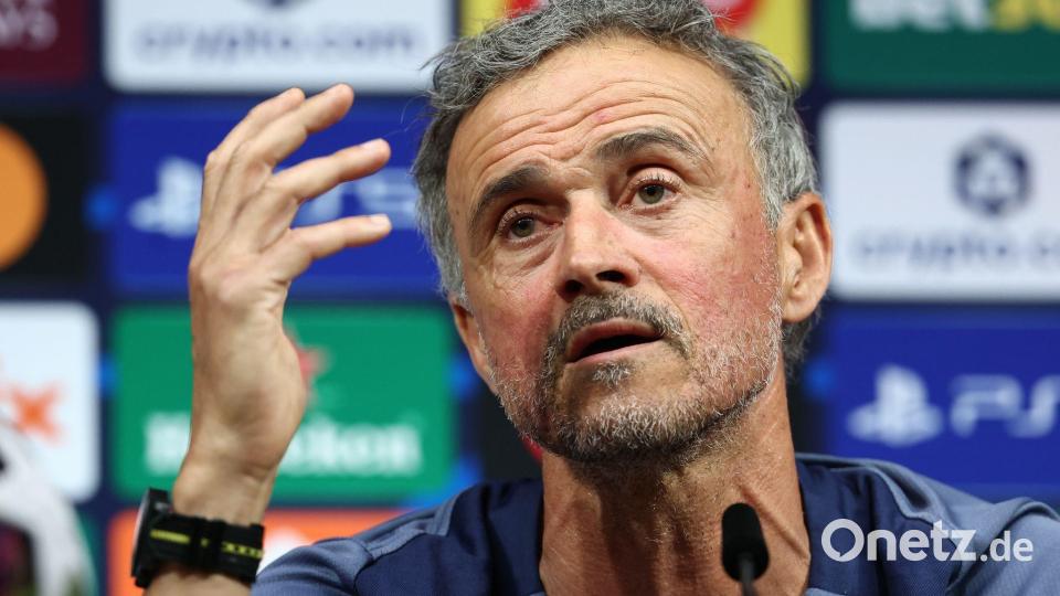 Nach Meinung von PSG-Coach Luis Enrique gibt es keinen Favoriten im Champions-League-Finale. (Archivbild) Bild: Franck Fife/POOL AFP/AP/dpa