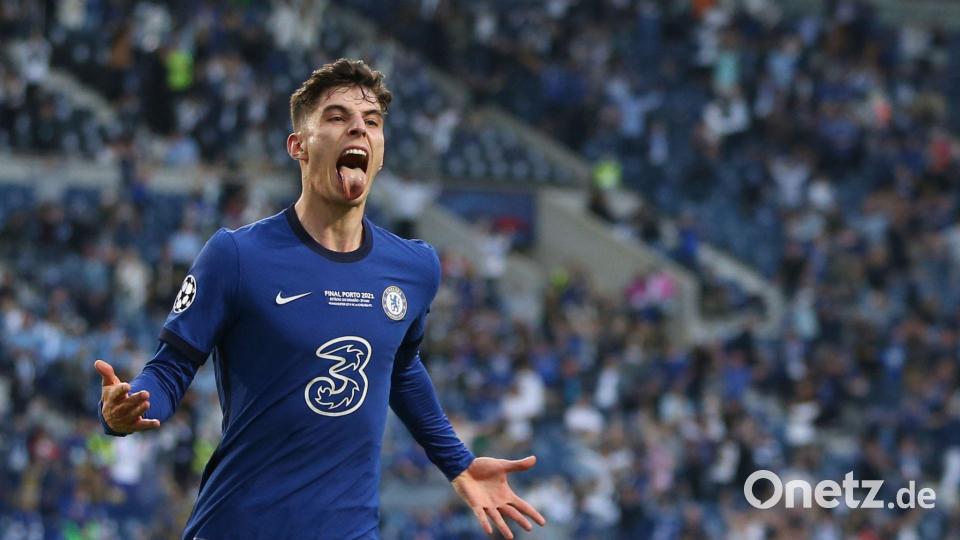 Damals für Chelsea: Schon 2021 jubelte Kai Havertz im Finale der Champions League. (Archivbild) Bild: Jose Coelho/Pool EPA/AP/dpa