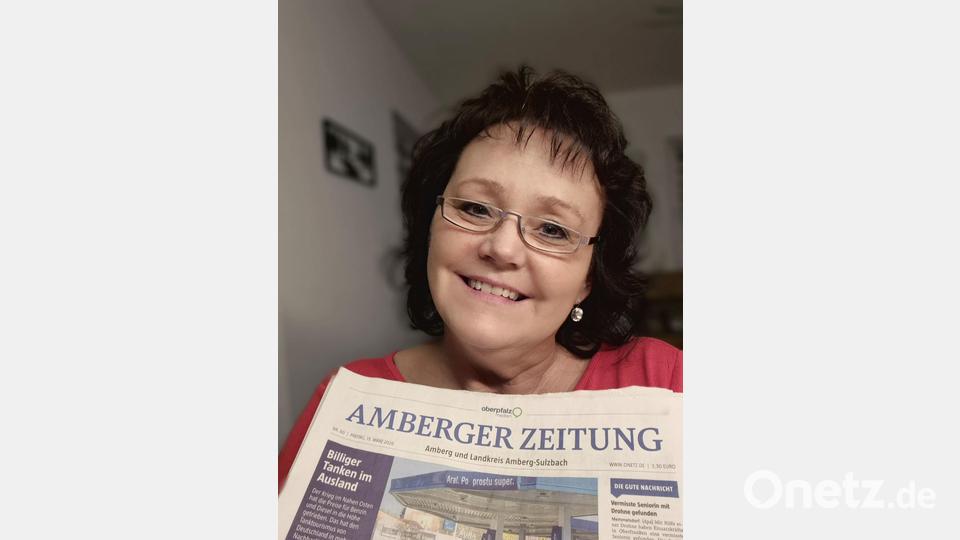 Leserbild: Beim abendlichen Zeitungslesen Bild: Susanne Korinth