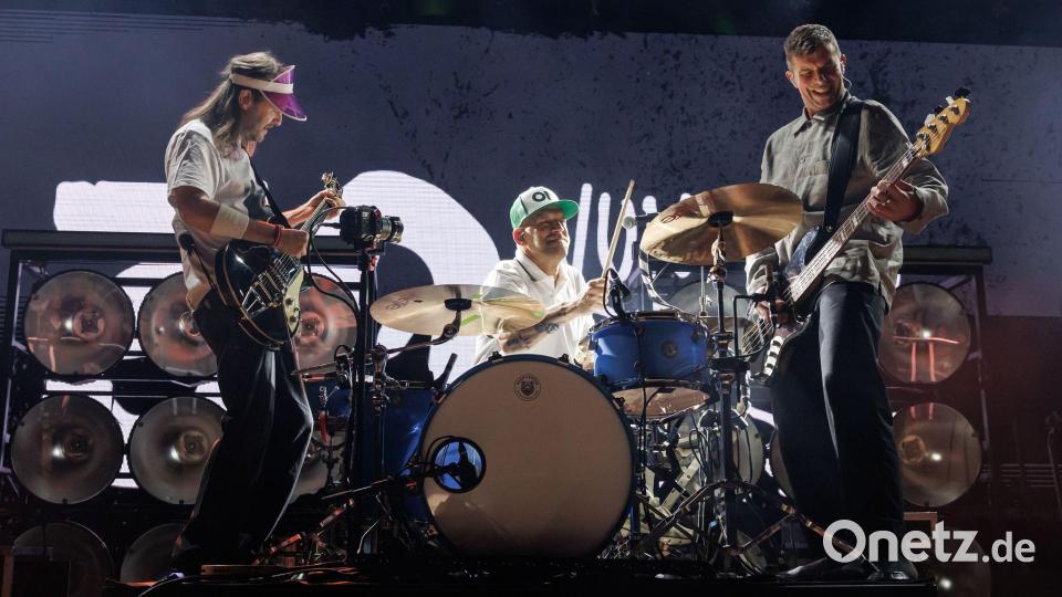 Nach Angaben ihres Managements hat die Band zwei Millionen physische Tonträger verkauft, ohne Stream oder Download. (Archivbild) Bild: Daniel Karmann/dpa