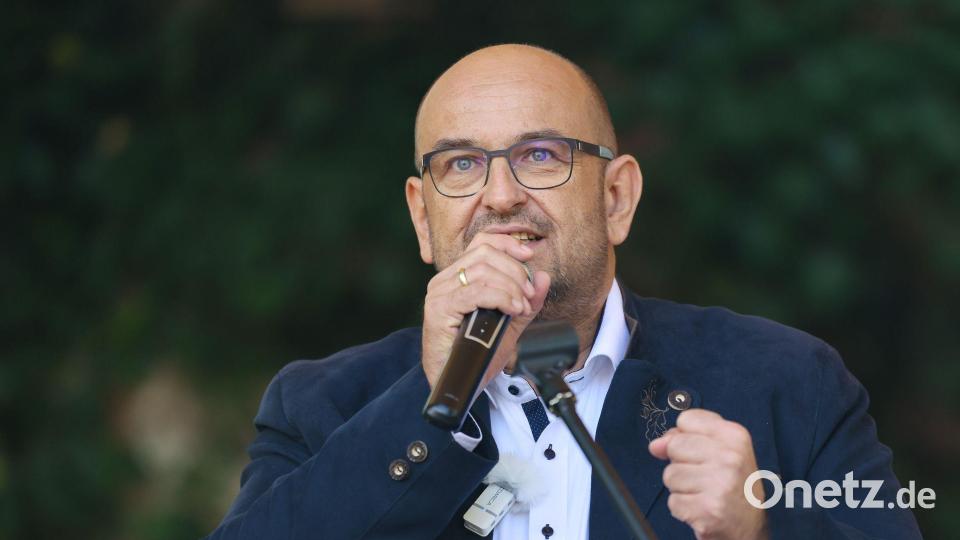 Stephan Protschka ist amtierender Landesvorsitzender der AfD Bayern. (Archivbild) Bild: Daniel Löb/dpa