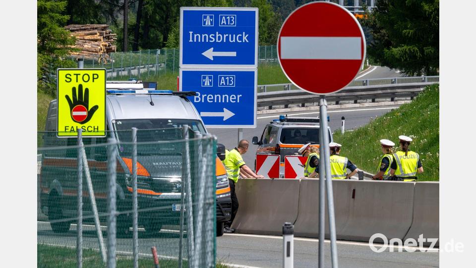 Die Benutzung der Brenner-Autobahn war für acht Stunden nicht erlaubt. Bild: Peter Kneffel/dpa