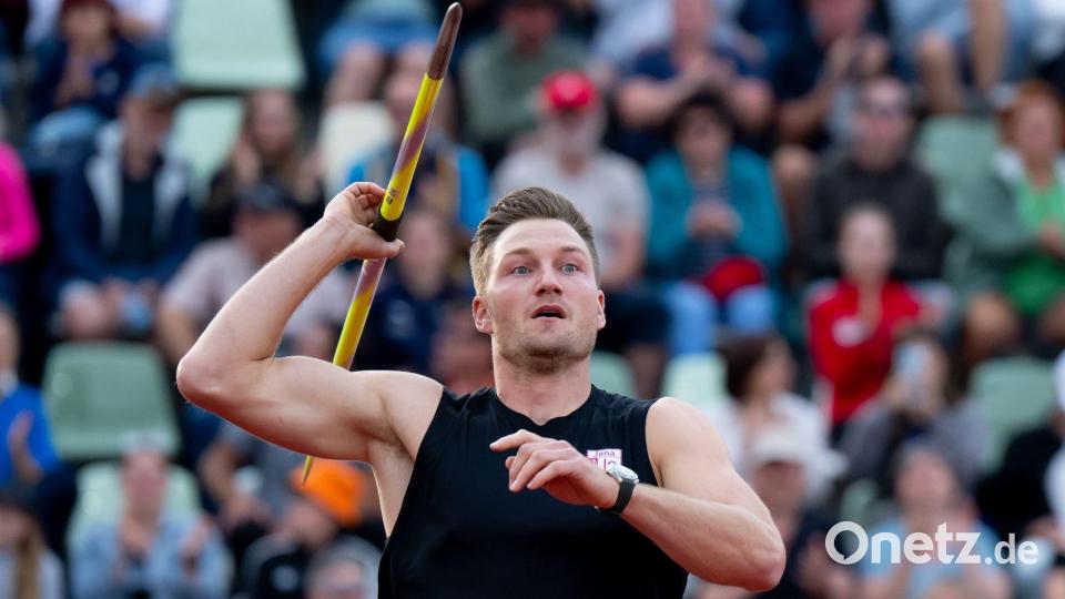Zurück in der Diamond League: Speerwerfer Röhler. (Archivbild) Bild: Sven Hoppe/dpa