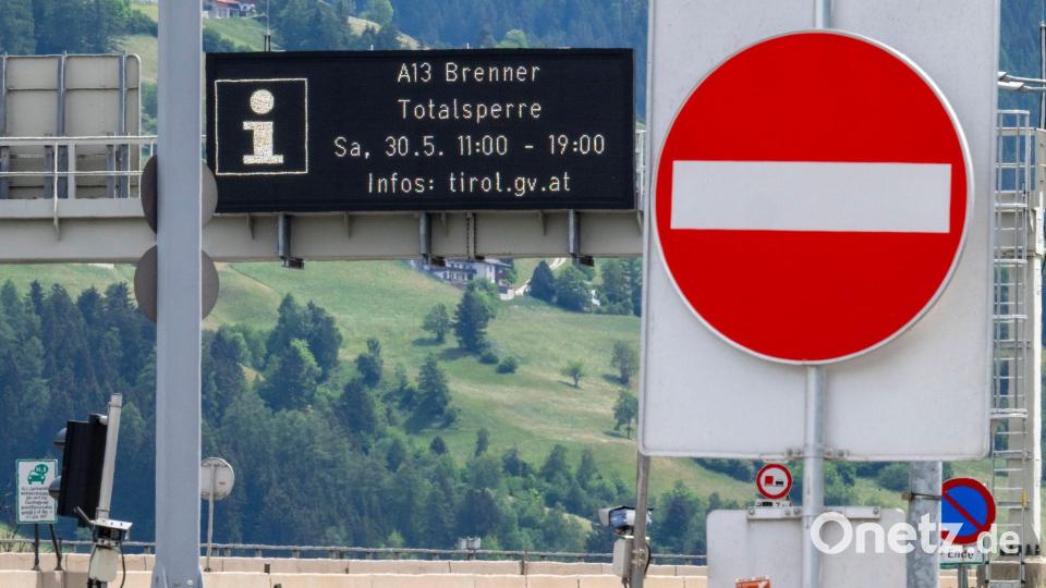 Die Sperre des Brenner-Korridors löste nicht das befürchtete Verkehrschaos aus. Bild: Peter Kneffel/dpa