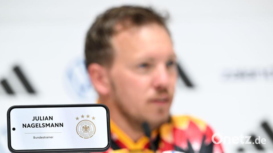 Julian Nagelsmann tritt mit der DFB-Elf gegen Finnland an. Bild: Federico Gambarini/dpa