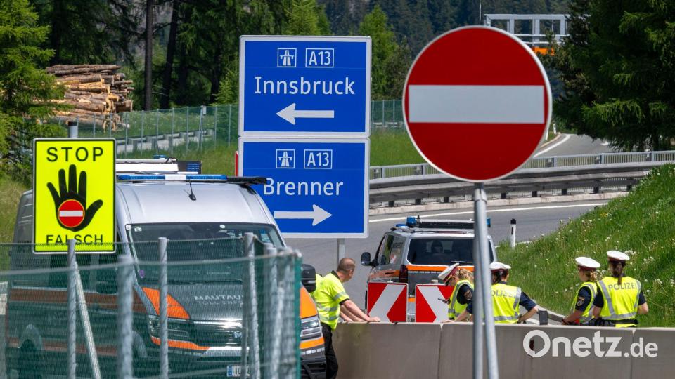 Die Benutzung der Brenner-Autobahn war für acht Stunden nicht erlaubt. Bild: Peter Kneffel/dpa