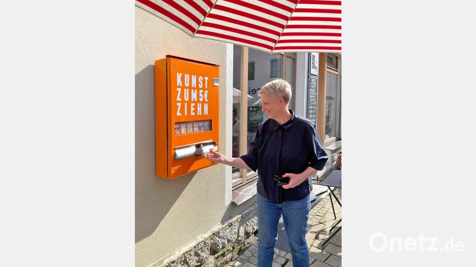 Seit 30. Mai gibt es am Kaffeekollektiv in Neustadt/Waldnaab wieder Kunst zu kaufen. Bild: XLT AxelT Schmidt