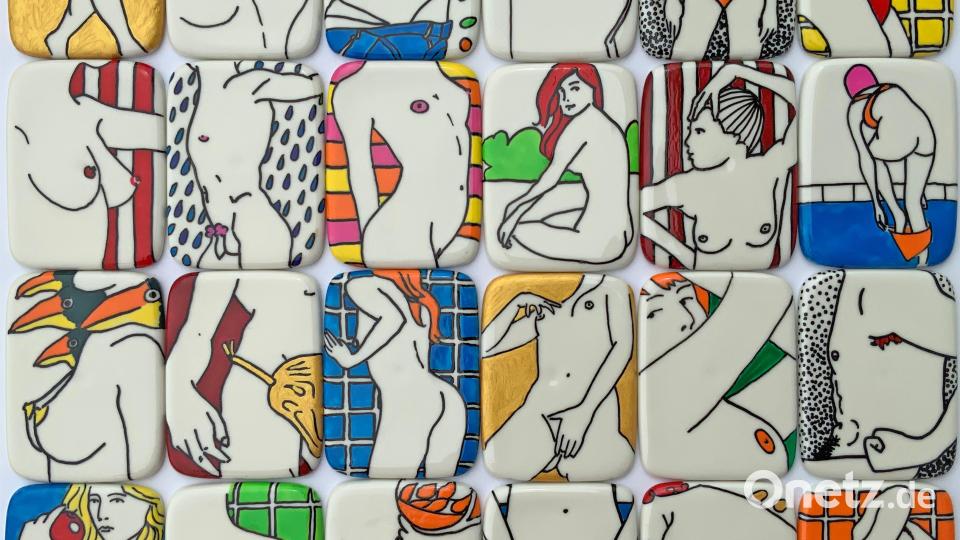 Alva Sin hat mit "TEASE IN PORCELAIN" erotische Kunst erschaffen. Bild: XLT AxelT Schmidt