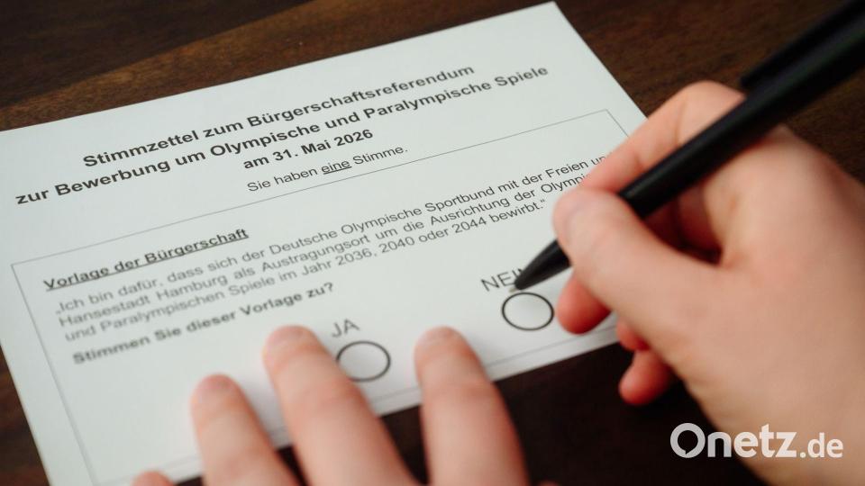 Schon zum zweiten Mal stimmten die Hamburger gegen eine Olympia-Bewerbung. Bild: Gregor Fischer/dpa
