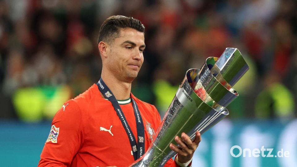 Ronaldo plant den großen WM-Abschied. (Archivbild) Bild: Christian Charisius/dpa