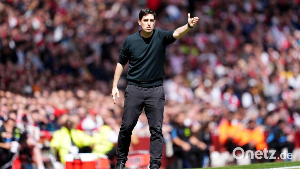 Andoni Iraola könnte bald in Liverpool coachen. (Archivbild) Bild: Adam Davy/PA Wire/dpa