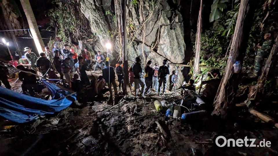 Spezialisten haben nach eigenen Angaben einen neuen Zugang zu der Höhle gefunden. Bild: Josh Richards/dpa