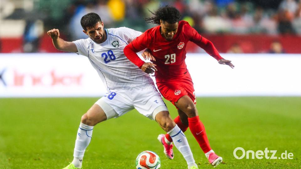 Co-Gastgeber Kanada hat sein Testspiel gegen Usbekistan gewonnen. Bild: CODIE MCLACHLAN/The Canadian Press/dpa