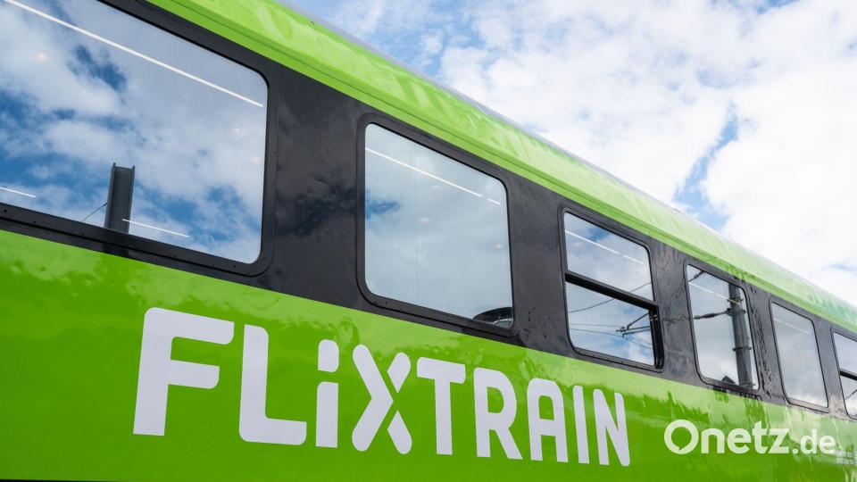 Neben den weiß-roten Zügen der DB und den tiefroten von Italo könnten bald auch mehr grüne von Flixtrain unterwegs sein - das Unternehmen aus München hat Dutzende neue Züge bestellt. (Archivbild) Bild: Marius Becker/dpa