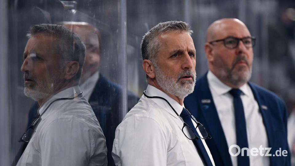 Éric Dubois (r) wird erstmals Chefcoach in Deutschlands bester Liga. (Archivbild) Bild: Sven Hoppe/dpa