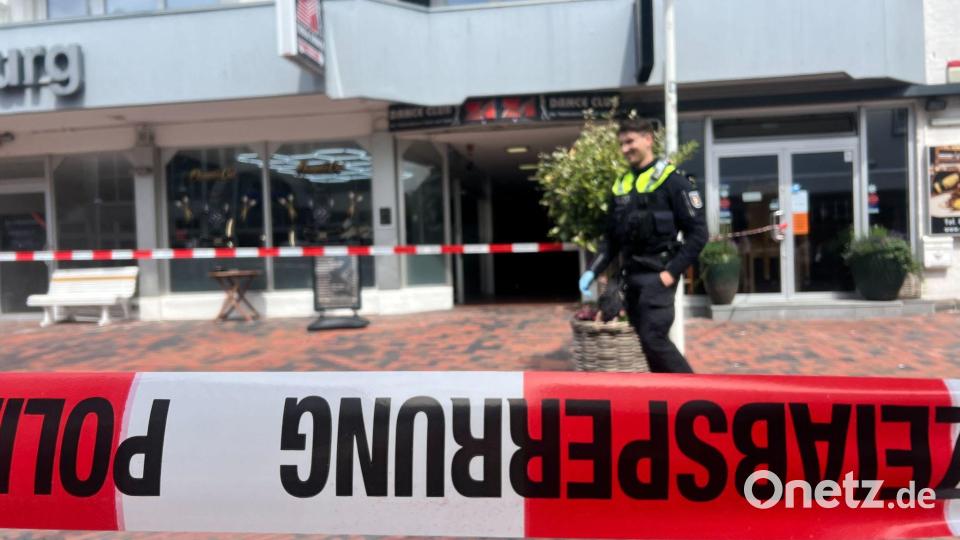 Der Tatort auf Sylt wurde von der Polizei abgesperrt. Bild: Lea Albert/dpa