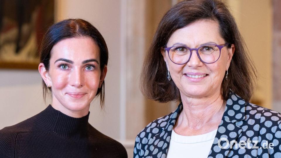 Lisa Müller ging immer auch ihren eigenen Weg - wie bei ihrem Praktikum im bayerischen Landtag. (Archivbild) Bild: Lennart Preiss/dpa