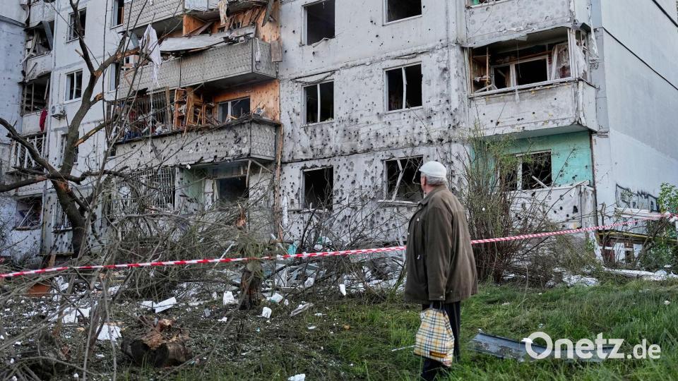 Ein Ende des Angriffskrieges gegen die Ukraine, den Russland am 24. Februar 2022 begonnen hatte, ist derzeit nicht in Sicht. (Archivbild) Bild: Efrem Lukatsky/AP/dpa