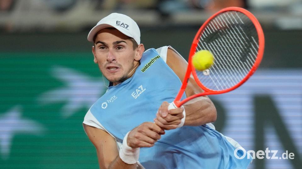 Arnaldi steht überraschend im Halbfinale. Bild: Christophe Ena/AP/dpa