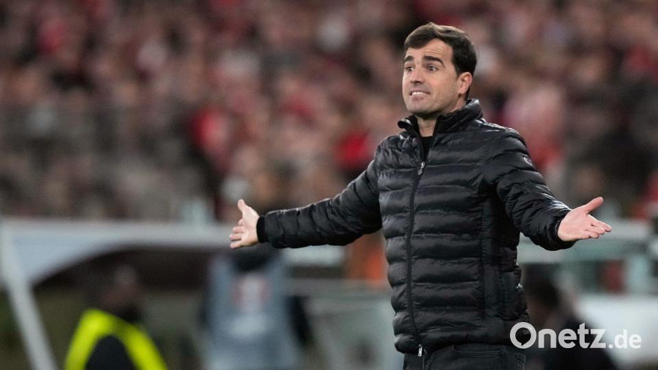 Carles Martinez Novell wird der Nachfolger von Kasper Hjulmand in Leverkusen. (Archivbild) Bild: Armando Franca/AP/dpa