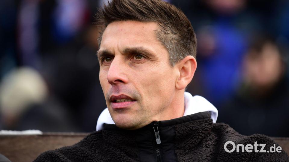 Als neuer St. Pauli-Trainer im Gespräch: der Ex-Kieler Marcel Rapp. (Archivbild) Bild: Daniel Bockwoldt/dpa
