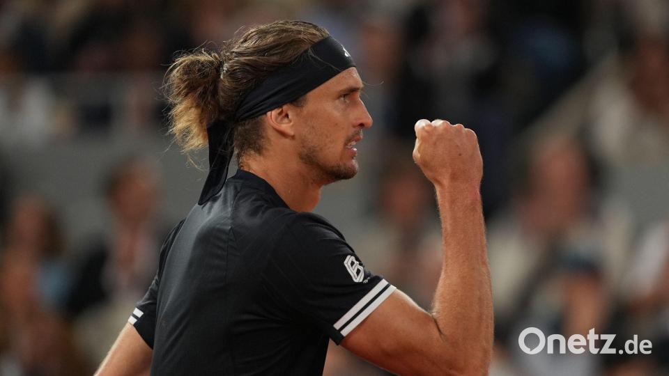 Alexander Zverev will in Paris noch zwei Siege bejubeln. Bild: Thibault Camus/AP/dpa