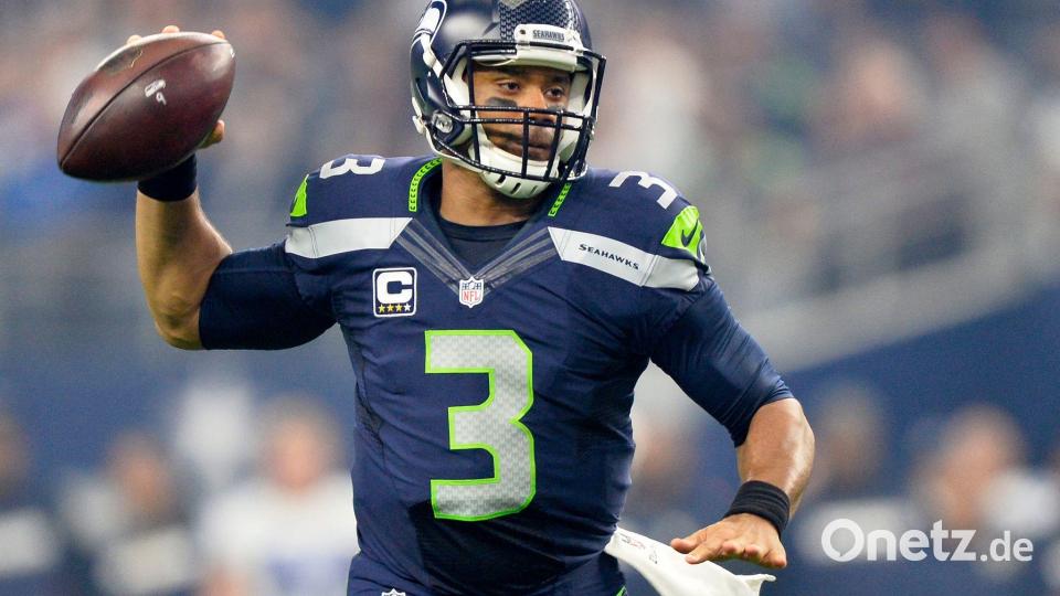 Hatte seine beste Zeit als Quarterback der Seattle Seahawks: Russell Wilson. (Archivfoto) Bild: picture alliance / dpa