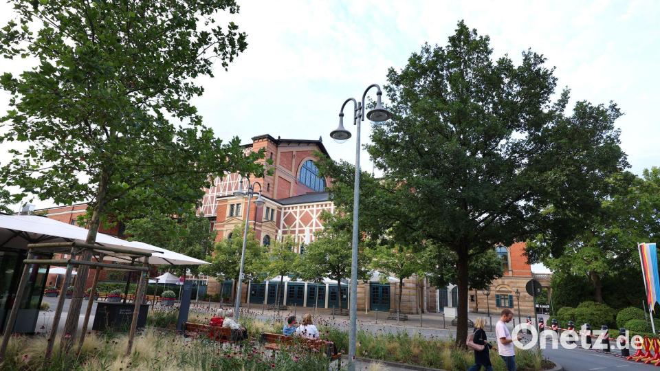 Die Stadt Bayreuth hatte zur Feier des Jubiläums ein buntes Programm als „Gesamtkunstwerk“ angekündigt. (Archivbild) Bild: Karl-Josef Hildenbrand/dpa