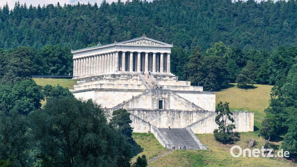 Die Walhalla zählt zu den bekanntesten Baudenkmälern in Bayern. Bild: Armin Weigel/dpa