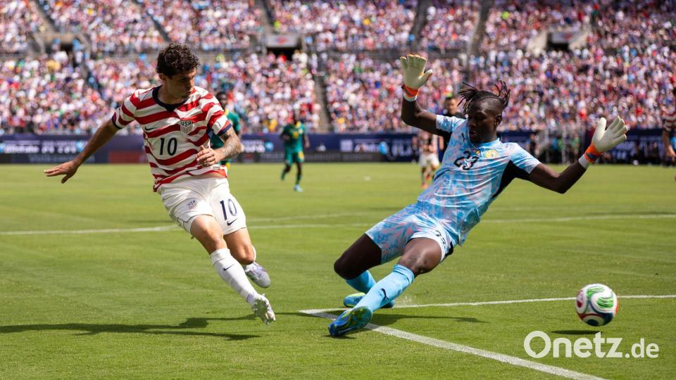 Pulisic beendete gegen Senegal seine Torflaute rechtzeitig vor dem WM-Start. (Archiv-Foto) Bild: Scott Kinser/AP/dpa