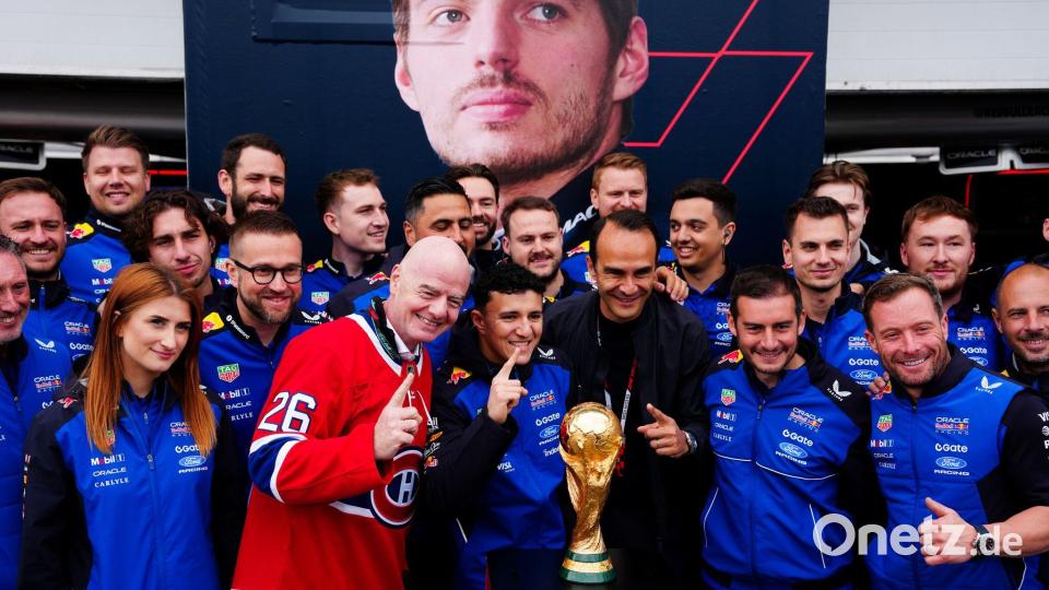 Die FIFA um Präsident Infantino freut sich über eine üppige Einnahme. (Archivbild) Bild: Bradley Collyer/PA Wire/dpa