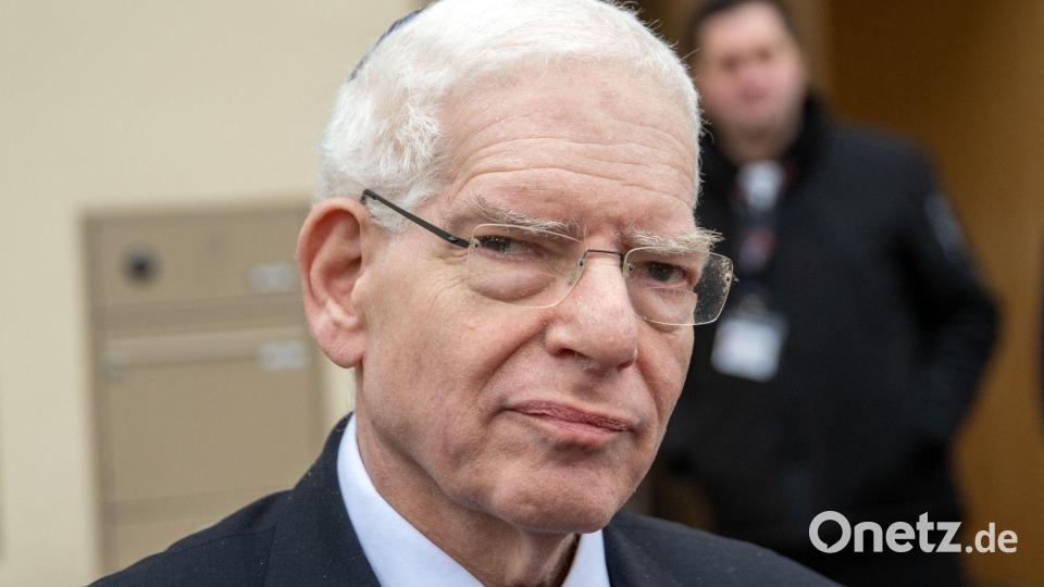 Josef Schuster, Präsident des Zentralrats der Juden in Deutschland, forderte eine strafrechtliche Überprüfung. (Archivbild) Bild: Pia Bayer/dpa