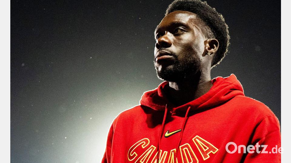 Alphonso Davies fehlte Kanada im letzten WM-Test verletzt. Bild: Christopher Katsarov/The Canadian Press/AP/dpa