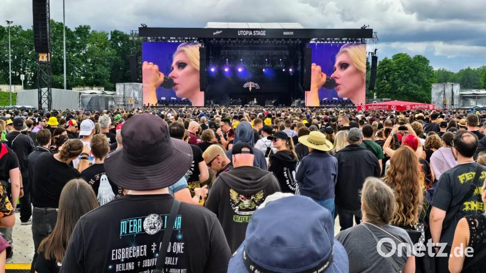 Rund 80.000 Fans feiern bei Rock im Park in Nürnberg. Bild: Richard Kirschner
