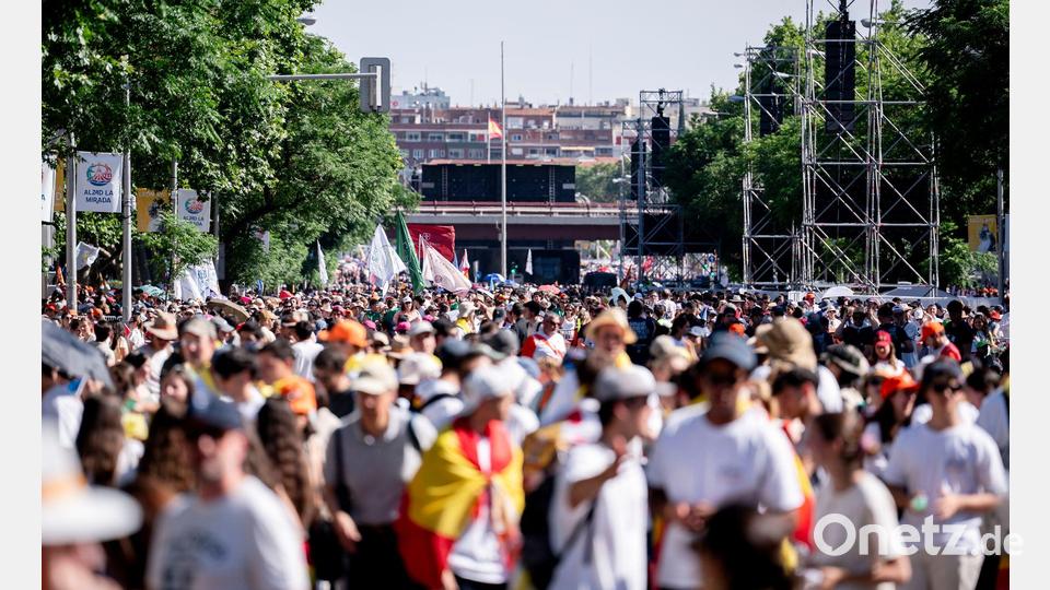 Papst Leo XIV. wird bei seinem einwöchigen Spanien-Aufenthalt nach der Hauptstadt Madrid auch Barcelona und die Kanarischen Inseln besuchen. Bild: A. Pérez Meca/EUROPA PRESS/dpa