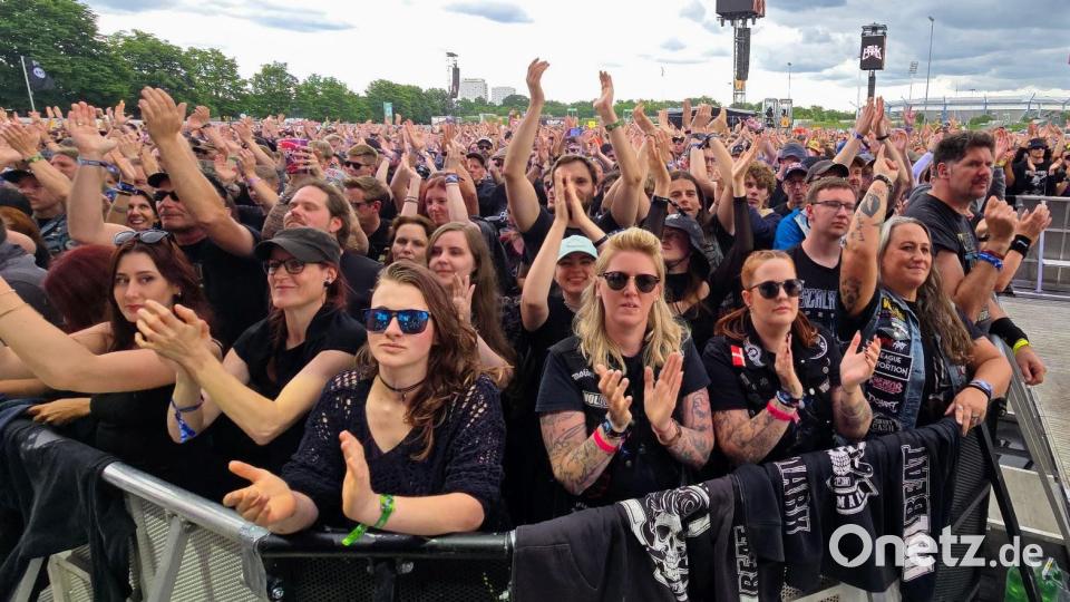 Rund 80.000 Fans feiern bei Rock im Park in Nürnberg. Bild: Richard Kirschner