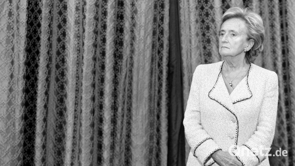 Bernadette Chirac ist am Freitagabend im Alter von 93 Jahren gestorben. (Archivbild) Bild: CHRISTOPHE ENA/AP/dpa