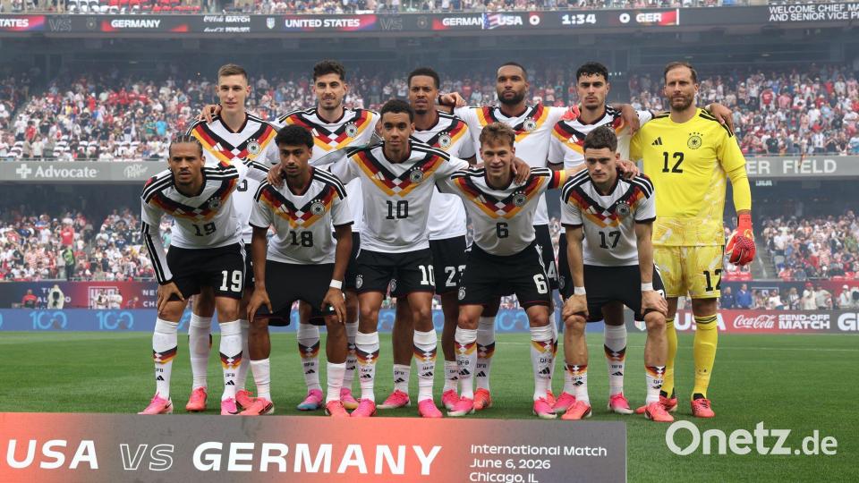 Deutsche Startelf Bild: Christian Charisius/dpa