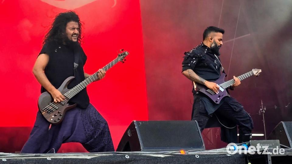 Bloodywood überzeugten mit einer explosiven Mischung aus Metal, Rap und kraftvollen Growls. Bild: Richard Kirschner