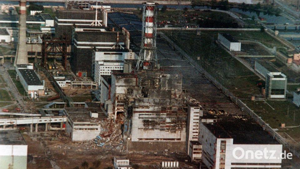 Die Sperrzone um das havarierte Atomkraftwerk von Tschernobyl dient heute als Lager für abgebrannte Brennelemente. (Archivbild) Bild: dpa