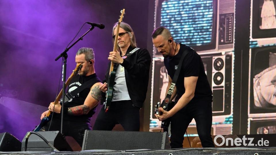 Rock im Park 2026: Am Samstag standen Alter Bridge auf der Bühne. Bild: Richard Kirschner