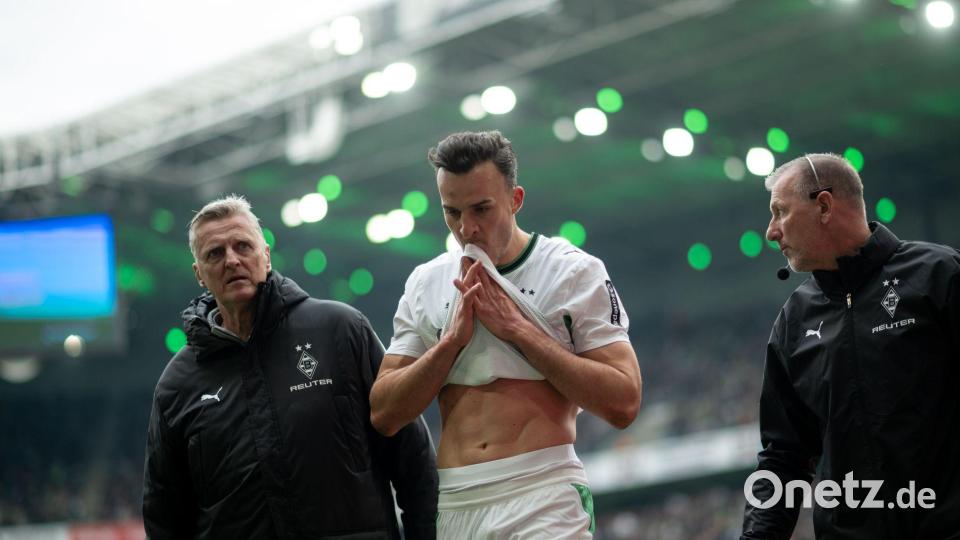 Wird Tabakovic (M) für die WM fit? (Archivbild) Bild: Fabian Strauch/dpa