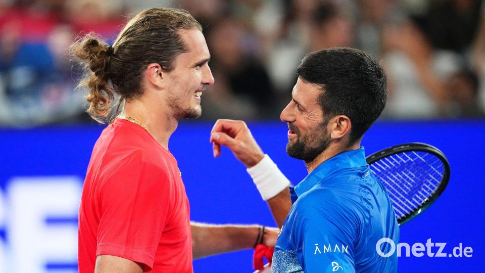 Auch Novak Djokovic hat Alexander Zverev zum French-Open-Sieg gratuliert. (Archivbild) Bild: Vincent Thian/AP/dpa