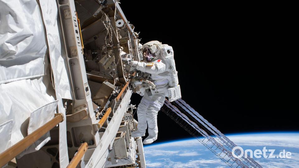 Luca Parmitano war zweimal auf der Raumstation ISS. (Archivbild) Bild: NASA/dpa