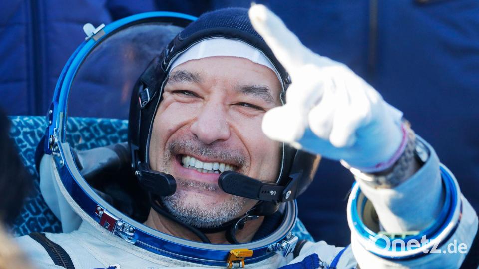 Der italienische Esa-Astronaut Luca Parmitano wird als erster Europäer beim Nasa-Mondprogramm „Artemis“ mitfliegen. (Archivbild) Bild: Sergei Ilnitsky/EPA POOL/dpa